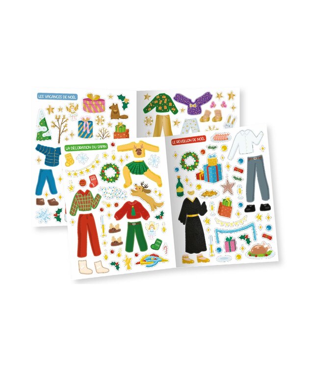AUZOU Collection d'autocollants - Noël enchanté