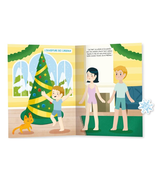 AUZOU Collection d'autocollants - Noël enchanté