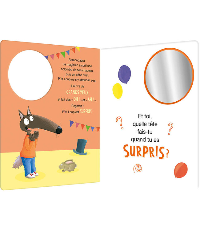 AUZOU Livre - Le miroir des émotions P'tit Loup