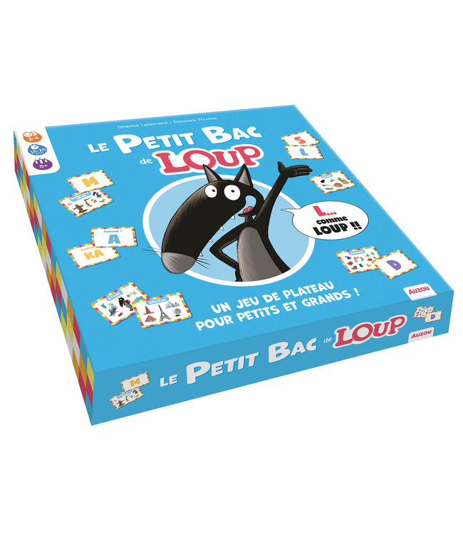 AUZOU Jeu - Le petit bac de Loup