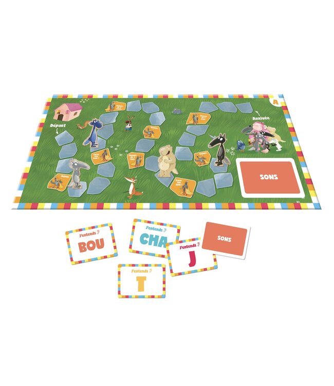 AUZOU Jeu - Le petit bac de Loup