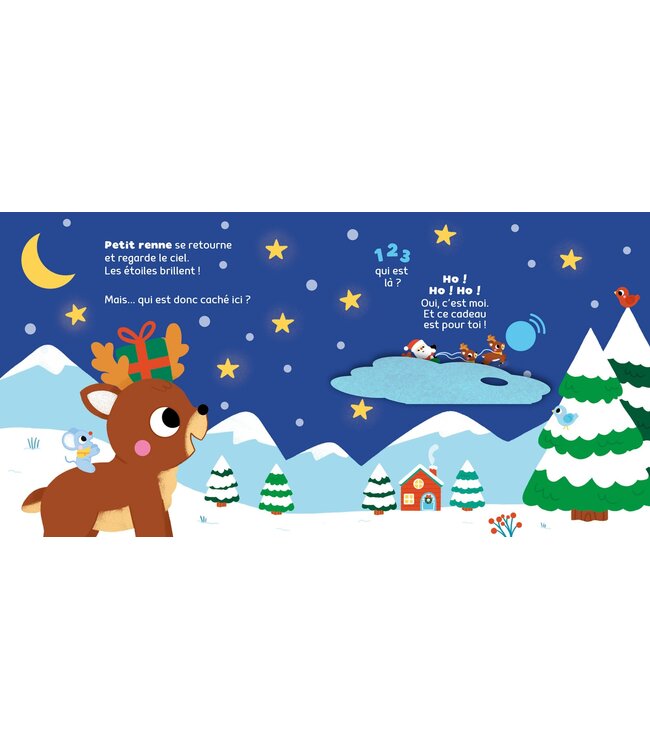 AUZOU Livre 1, 2, 3, qui est là ? - Joyeux Noël !