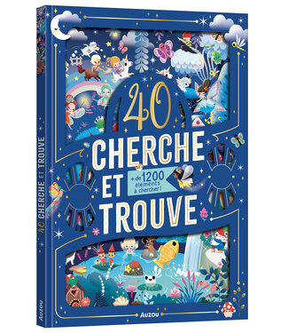 AUZOU Livre - 40 cherche et trouve
