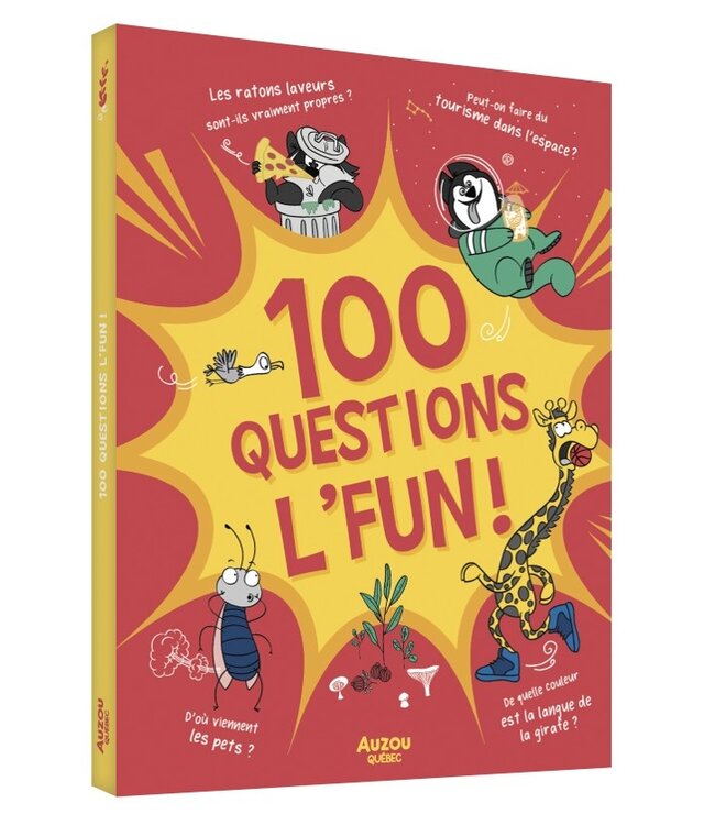 AUZOU Livre - 100 Questions l'fun !