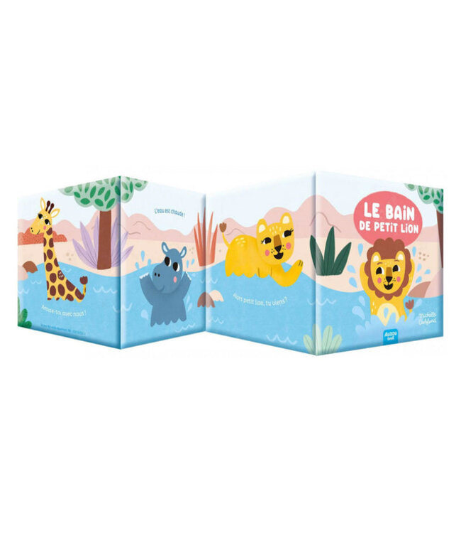 AUZOU MON PREMIER LIVRE DE BAIN - DANS LA SAVANE