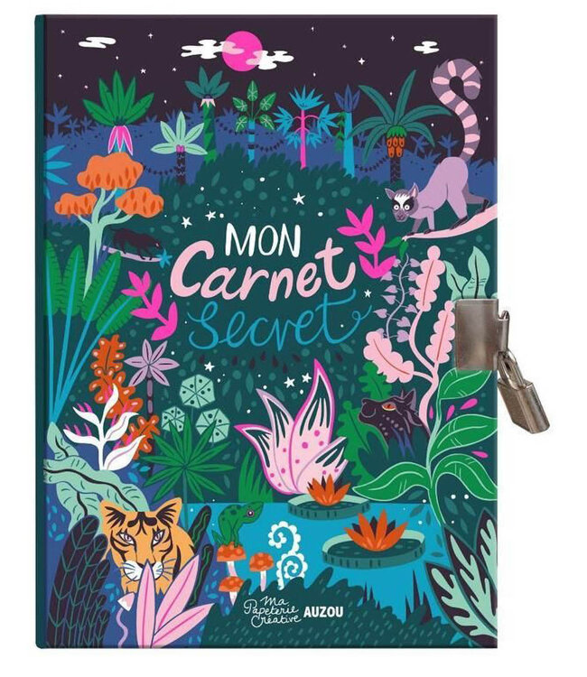 AUZOU MON CARNET SECRET - JUNGLE