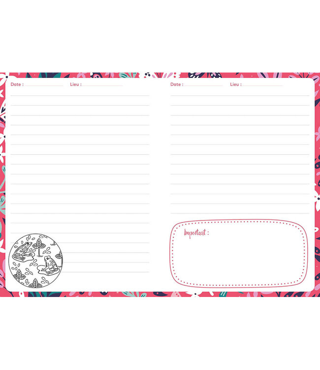 AUZOU MON CARNET SECRET - JUNGLE