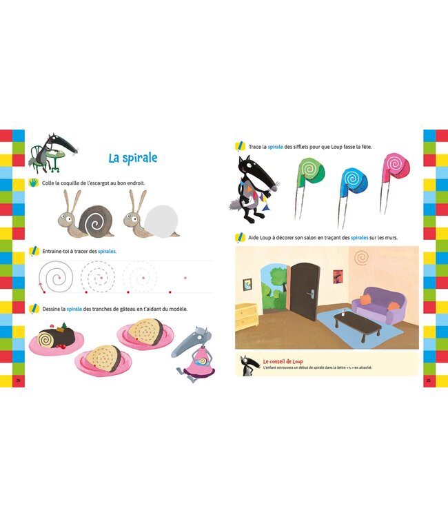 AUZOU JE ME PRÉPARE À L'ÉCRITURE AVEC LOUP