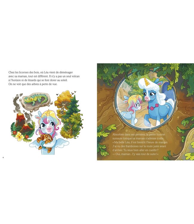 AUZOU LIVRE - LÉA LA LICORNE SE FAIT DES AMIS