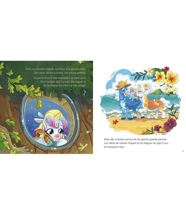 AUZOU LIVRE - LÉA LA LICORNE SE FAIT DES AMIS