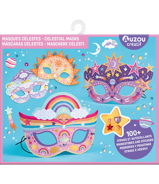 AUZOU POCHETTE CRÉATION - MES MASQUES CÉLESTES
