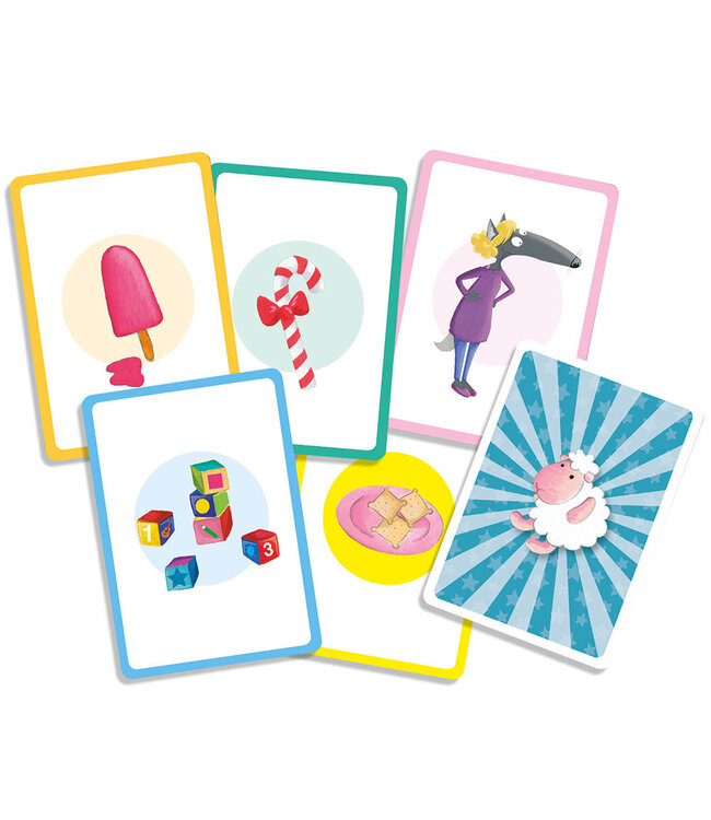 AUZOU JEU DE CARTE P'TIT LOUP - OU EST DOUDOU ?