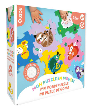 AUZOU PUZZLE EN MOUSSE À TOUCHER
