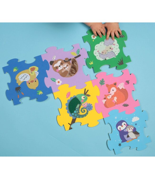 AUZOU PUZZLE EN MOUSSE À TOUCHER