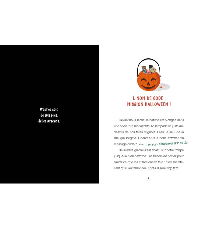 AUZOU LIVRE - LA NUIT DE LA PEUR