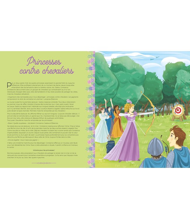 AUZOU LIVRE - LES PRINCESSES DES QUATRE ROYAUMES