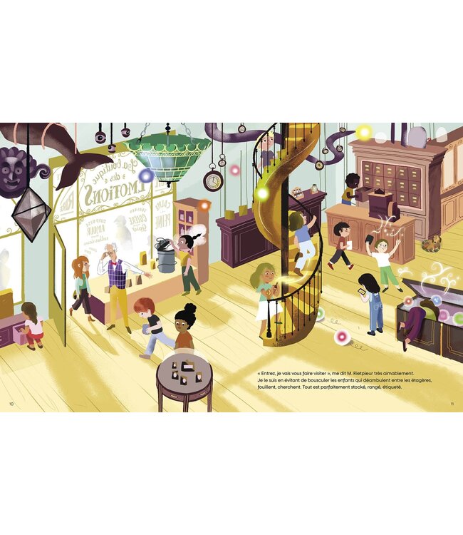 LIVRE - LA BOUTIQUE DES ÉMOTIONS