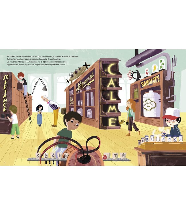 LIVRE - LA BOUTIQUE DES ÉMOTIONS