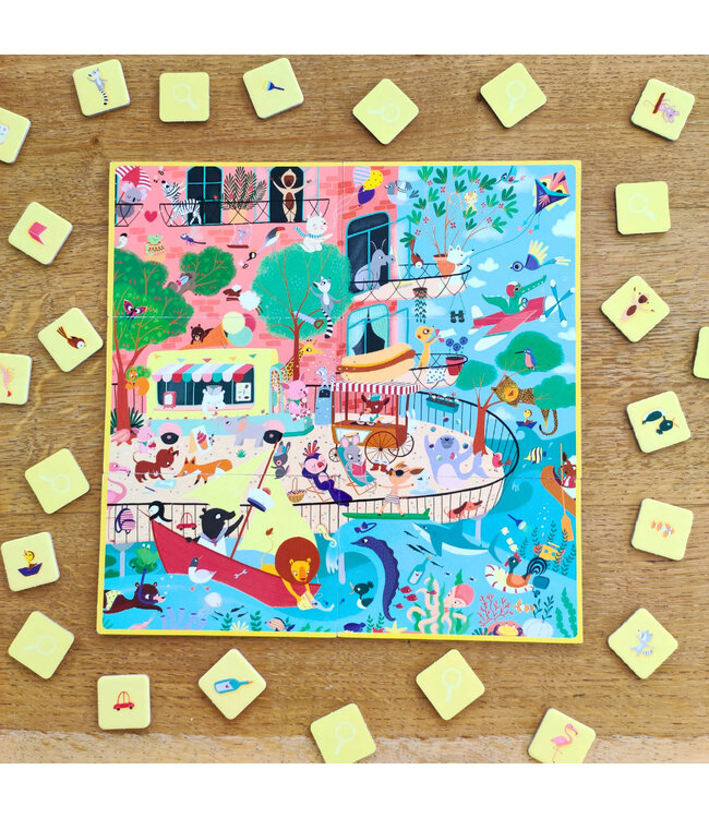 AUZOU COFFRET - CHERCHE ET TROUVE : LES ANIMAUX DU MONDE