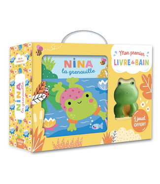 AUZOU MON PREMIER LIVRE DE BAIN - NINA LA GRENOUILLE