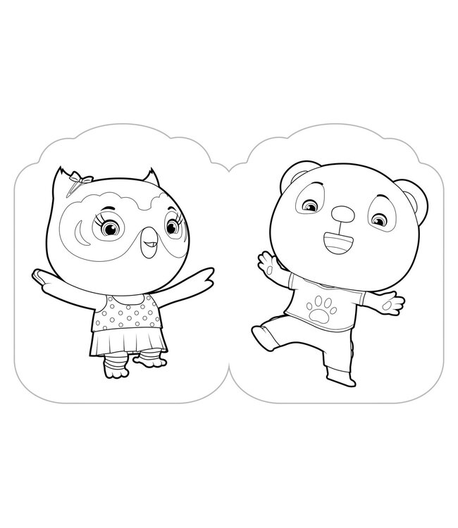 AUZOU LES MINI-HÉROS DE LA FORÊT - 30 SUPER COLORIAGES