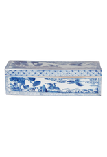 Blue & White Chinoiserie Box