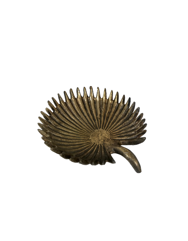 Small Metal Palm Dish