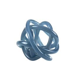 Blue Glass Knot