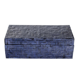Midnight Blue Mosaic Box