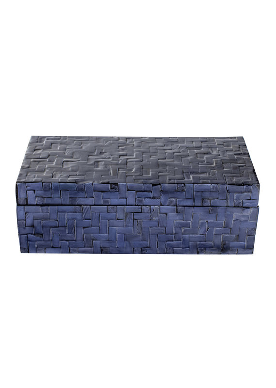 Midnight Blue Mosaic Box