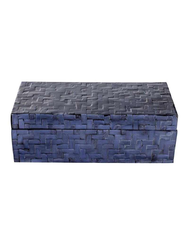 Midnight Blue Mosaic Box
