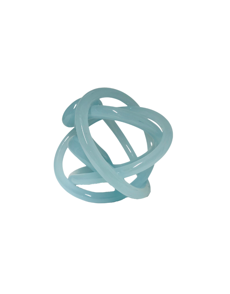 Aqua Glass Knot
