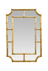 Golden Bamboo Mirror