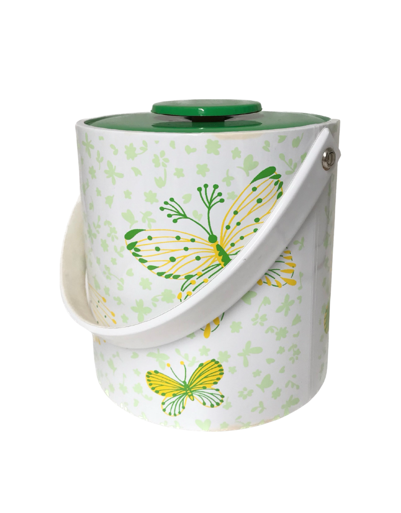 Vintage Butterfly Ice Bucket