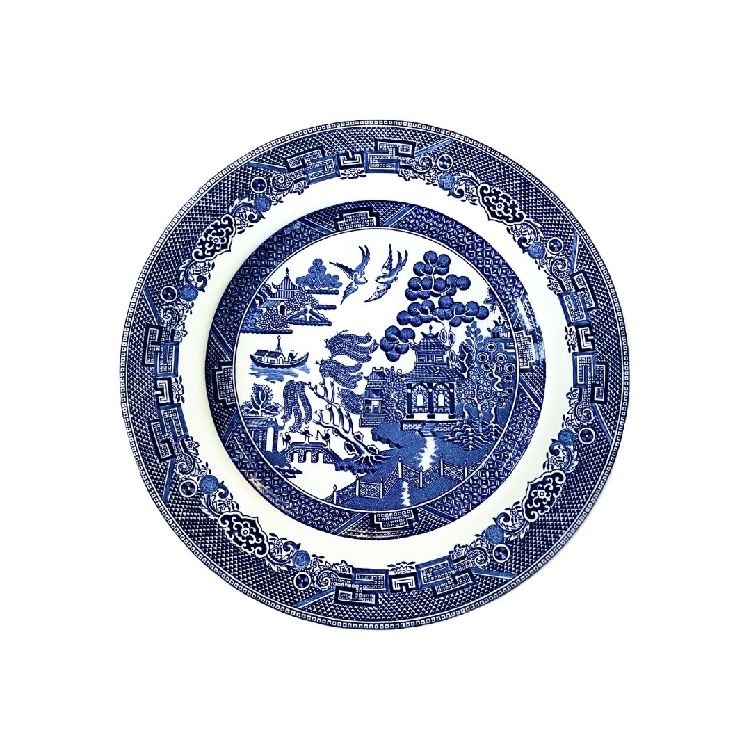 Blue Willow Dinner Plates 10 – Grace At Home Treasures