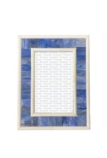 Blue & Ivory Inlay Frame 5x7