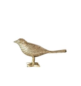 Gold Metal Standing Bird