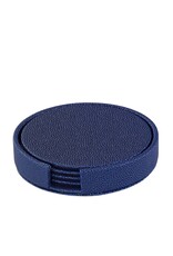 Navy Blue Pebble Coaster Set