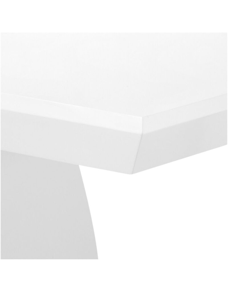 White Lacquer Dining Table