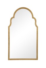 Gold Curved Arch Mirror