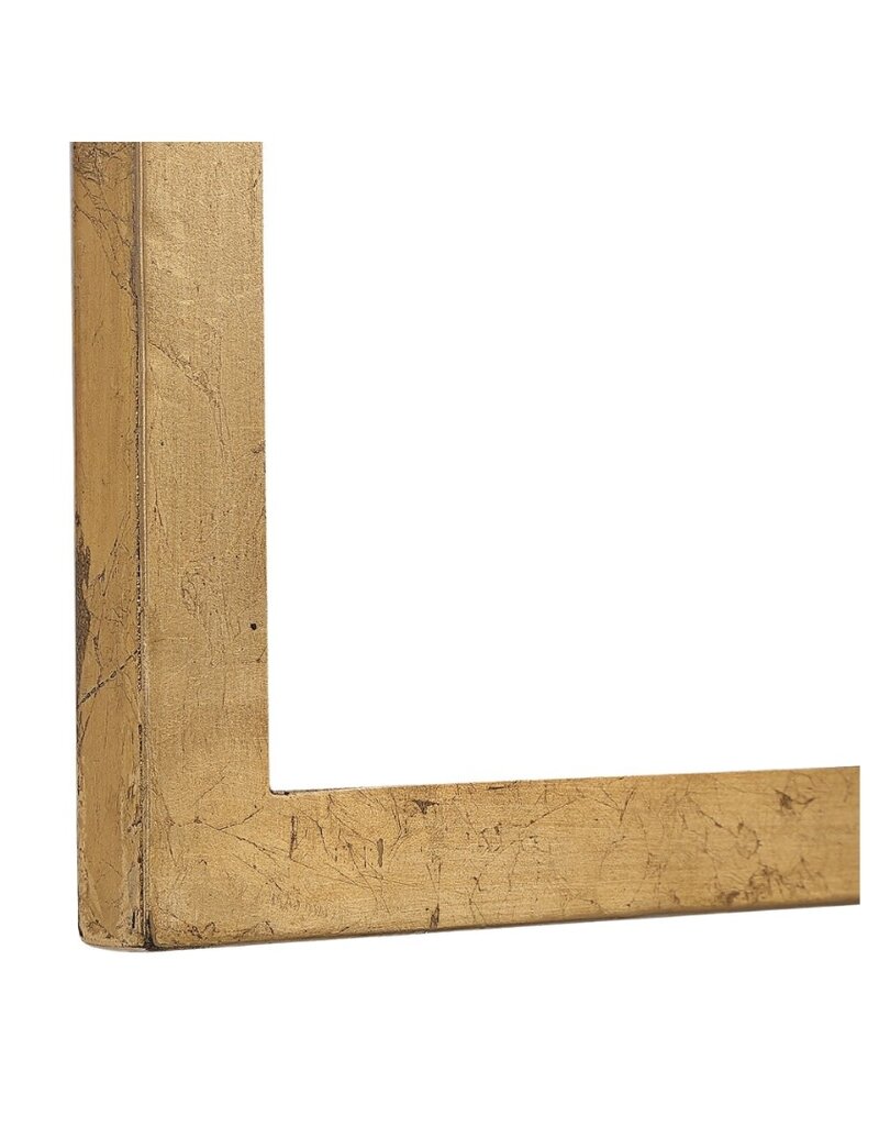 Gold Curved Arch Mirror