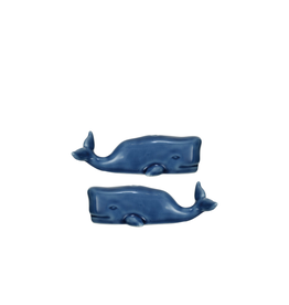 Blue Whale Salt & Pepper Shaker Set
