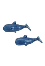 Blue Whale Salt & Pepper Shaker Set