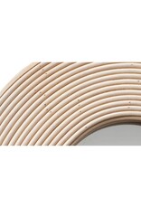 Natural Wavy Bamboo Rectangular Mirror