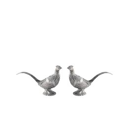 Silver Pheasant Salt & Pepper Shaker Set