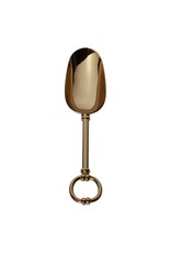 Gold Ice Scoop with Loop Handle