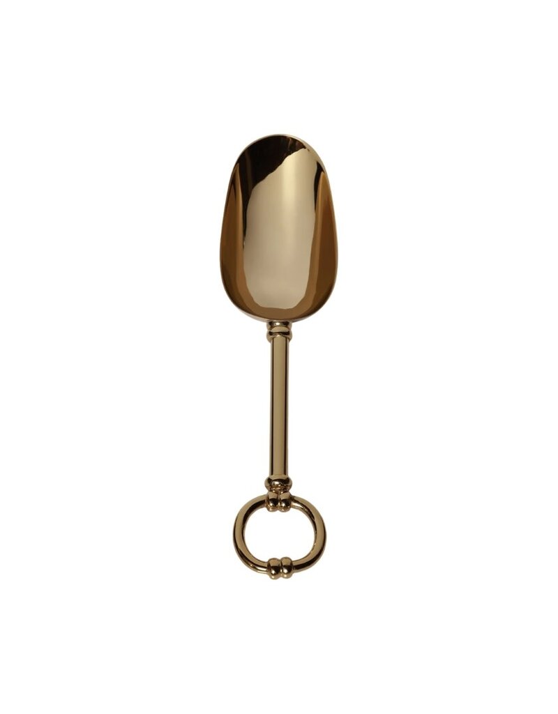 Gold Ice Scoop with Loop Handle