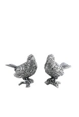 Silver Bird Salt & Pepper Shaker Set