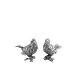 Silver Bird Salt & Pepper Shaker Set
