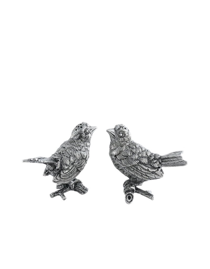 Silver Bird Salt & Pepper Shaker Set